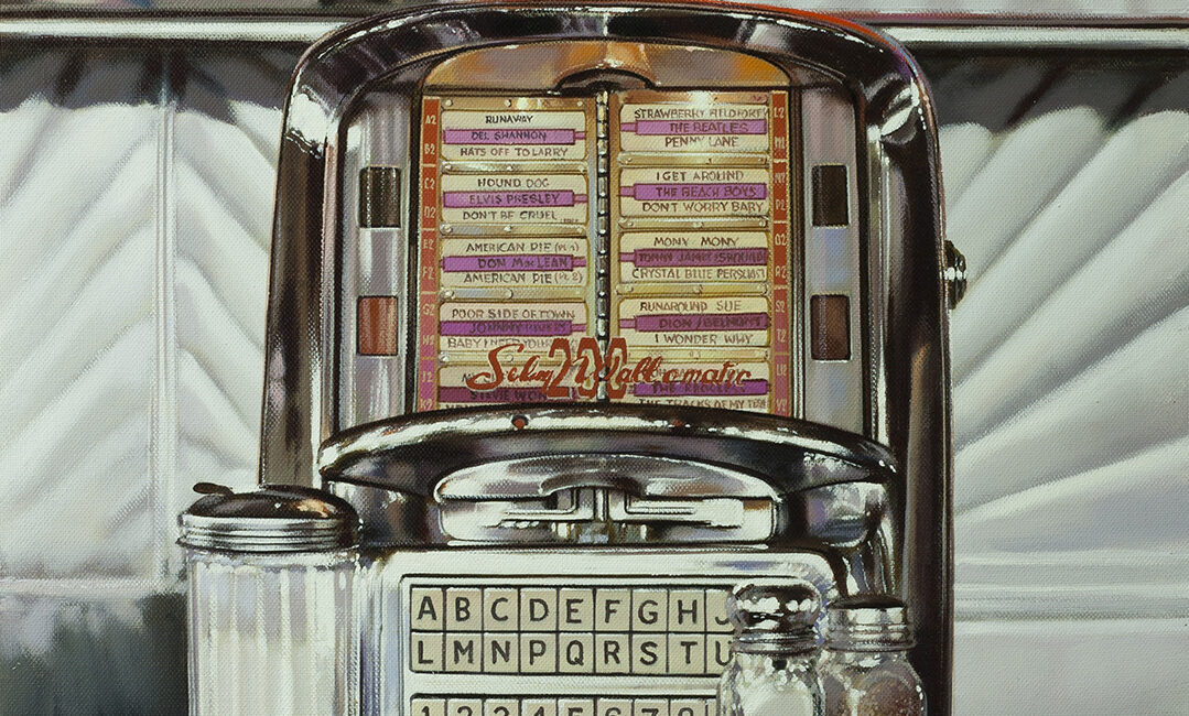 Jukebox playing I get around and more songs